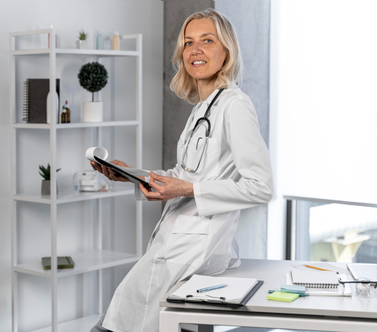 Médica em plantão escala 24x48