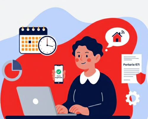 gestão de ponto para home office