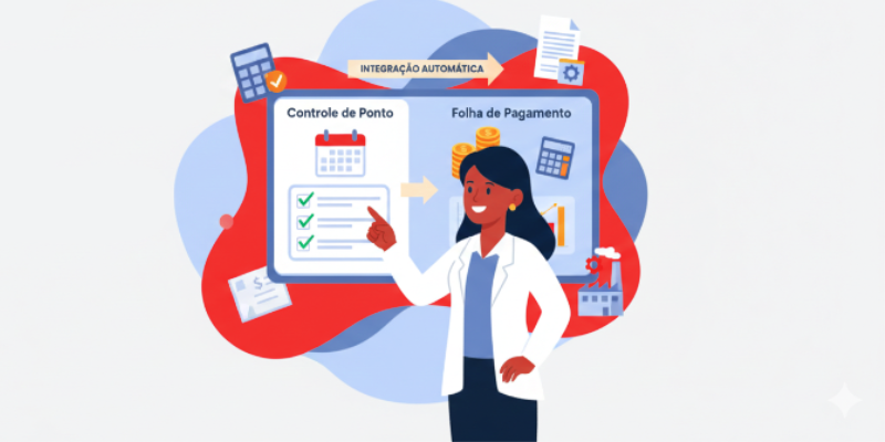 controle de ponto e folha de pagamento