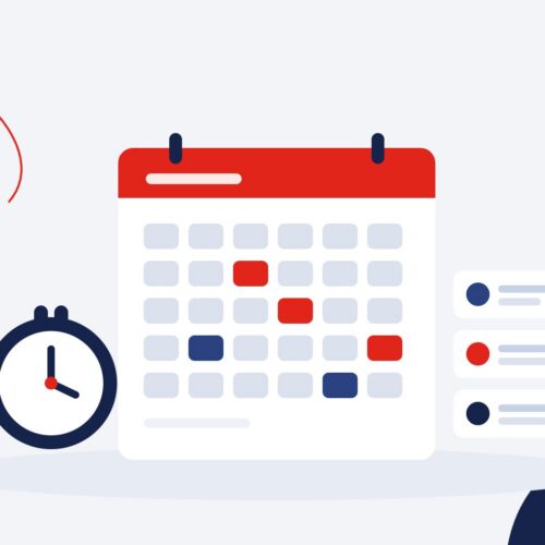 Calendário de feriados 2026: organização da escala do RH, com painel, calendário e checklist